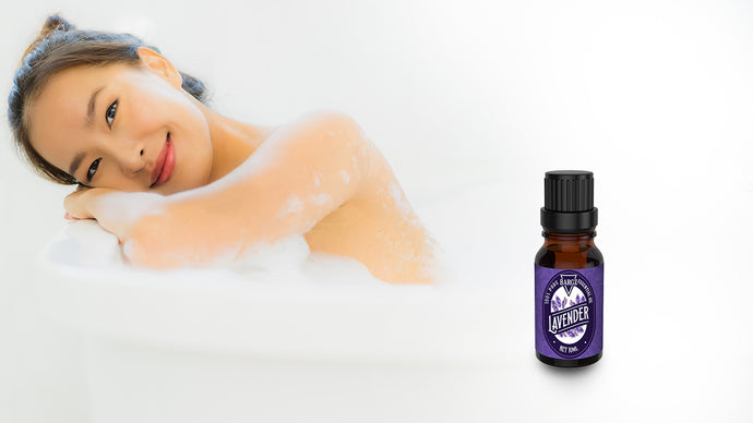 Essential Oil Bubble Bath Recipe using Lavender