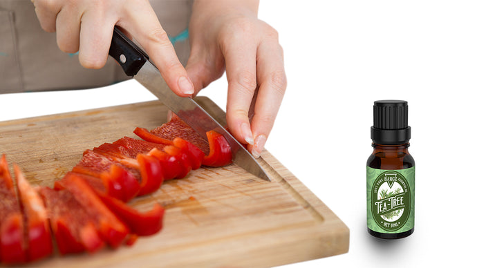 How to Use Tea Tree Essential Oil to Clean Cutting Boards