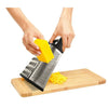 Icooker Stainless Steel Cheese Grater Box 4 in 1 Slicing Grating Vegetable