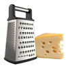 Icooker Stainless Steel Cheese Grater Box 4 in 1 Slicing Grating Vegetable