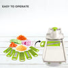 Zekpro Mandoline Slicer, Premium Vegetable Chopper Beside 8 Interchangeable Blades