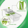 Zekpro Mandoline Slicer, Premium Vegetable Chopper Beside 8 Interchangeable Blades