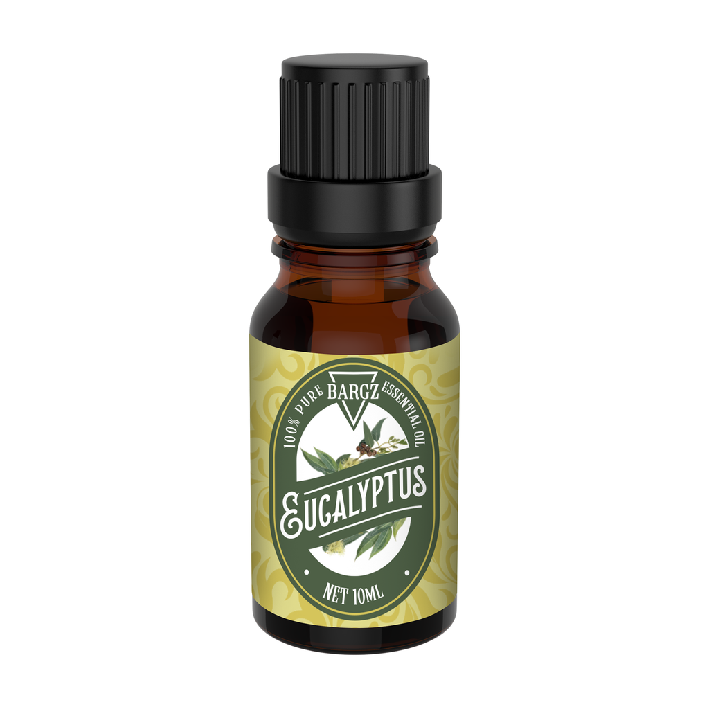 Eucalyptus Essential Oil, Glass Amber Bottle, Powerful Medicinal Oils & Fresh Fragrance