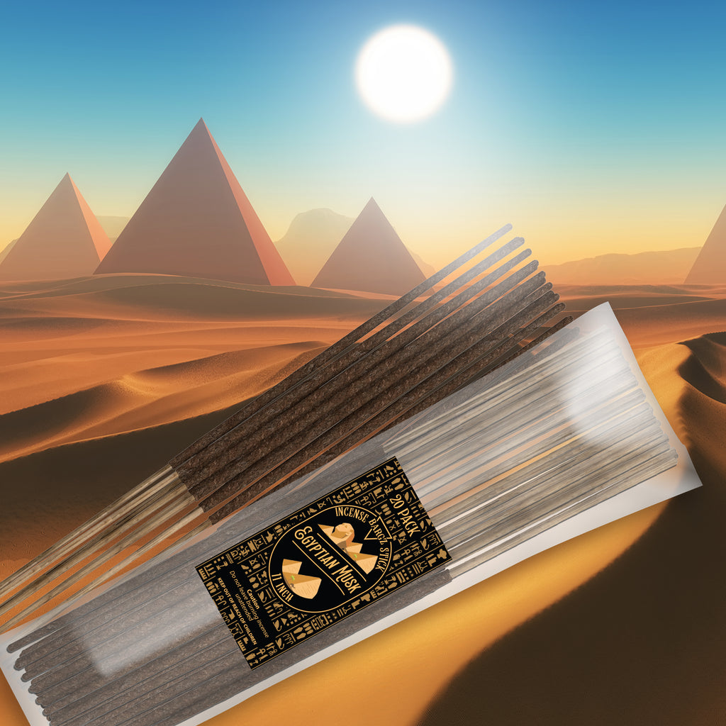 Egyptian Musk Incense Sticks - 20 Pack