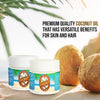 Coconut Oil, Plastic Container Jar, Therapeutic, Classic Oil