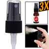 3-pack Black Pump Spray Cap