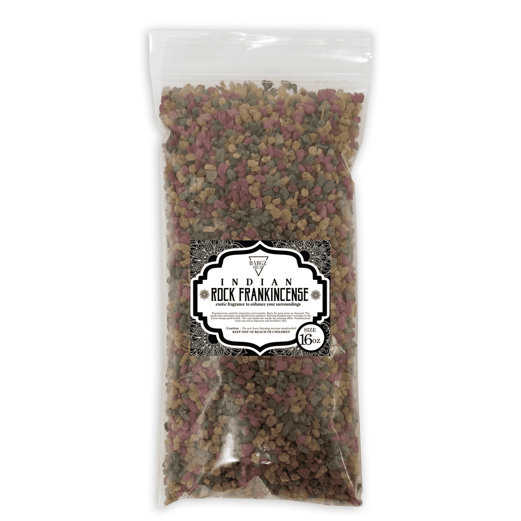 Indian Frankincense Resin High Quality Organic Aromatic Resin Tears Rock Incense BargzOils 16 OZ 